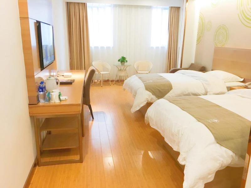 Greentree Inn Jiangxi Fuzhou Gandong Bridge Express Hotel Dış mekan fotoğraf