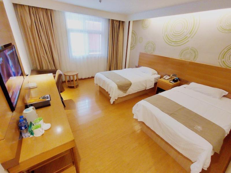 Greentree Inn Jiangxi Fuzhou Gandong Bridge Express Hotel Dış mekan fotoğraf